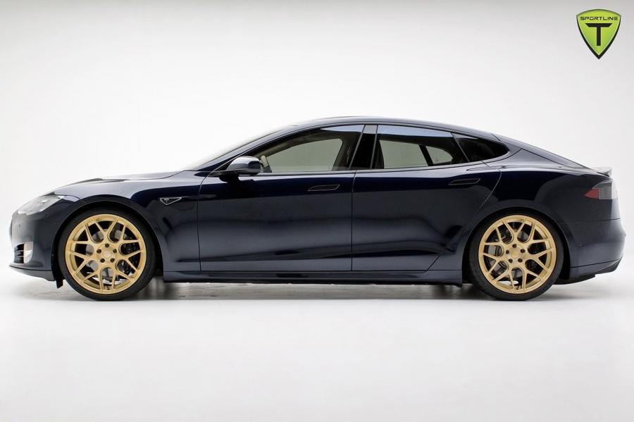  Tesla Model S by T Sportline 2014 года  (фото 11 из 15)
